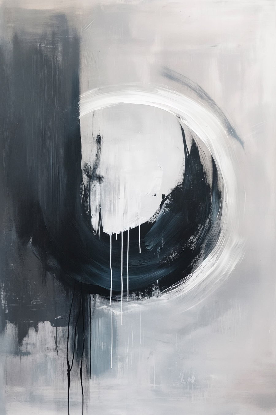 Abstraktní kruh — celý design