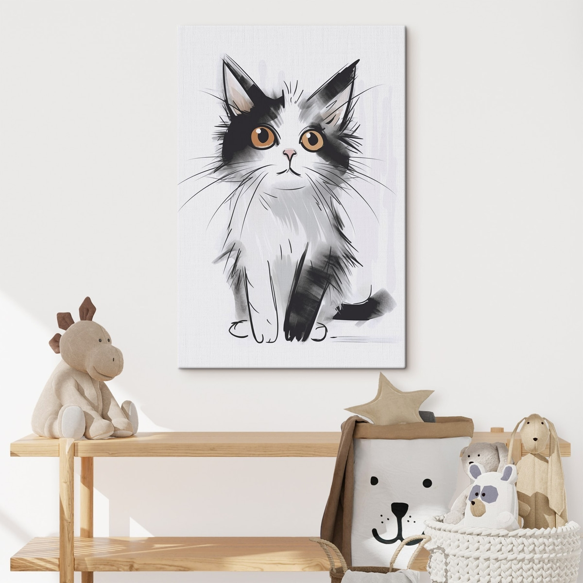 Kočička Kitty — interiér 1