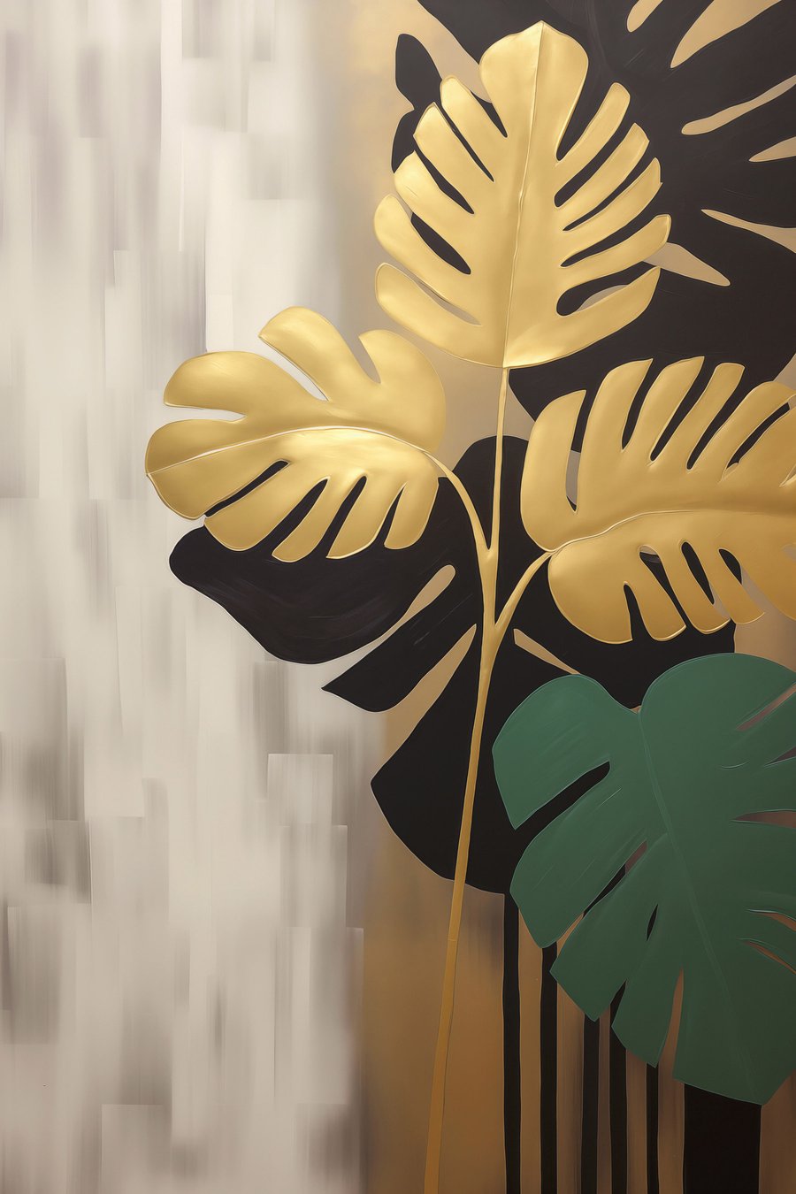 Tropické listy — celý design
