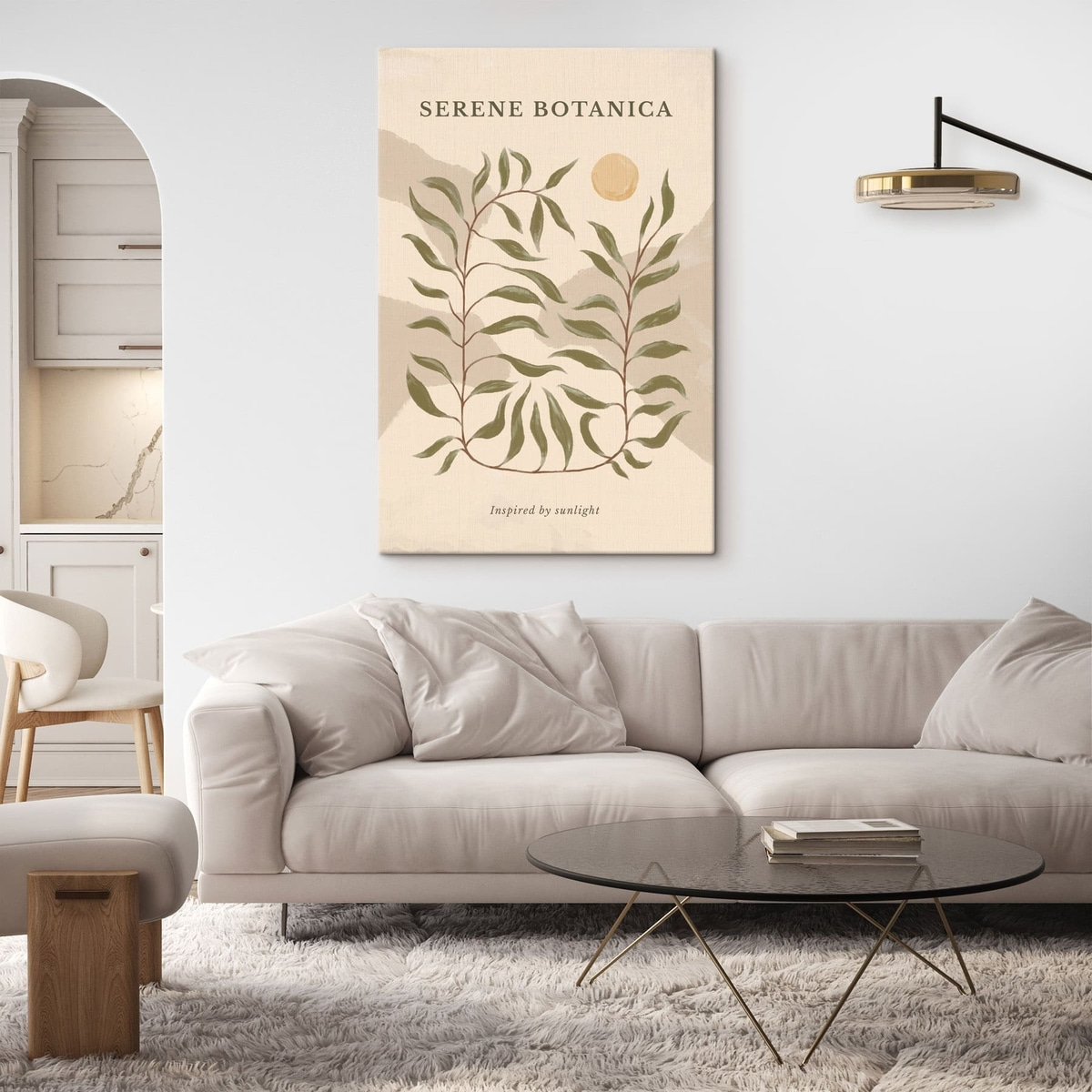 Botanika s nápisem — interiér 2