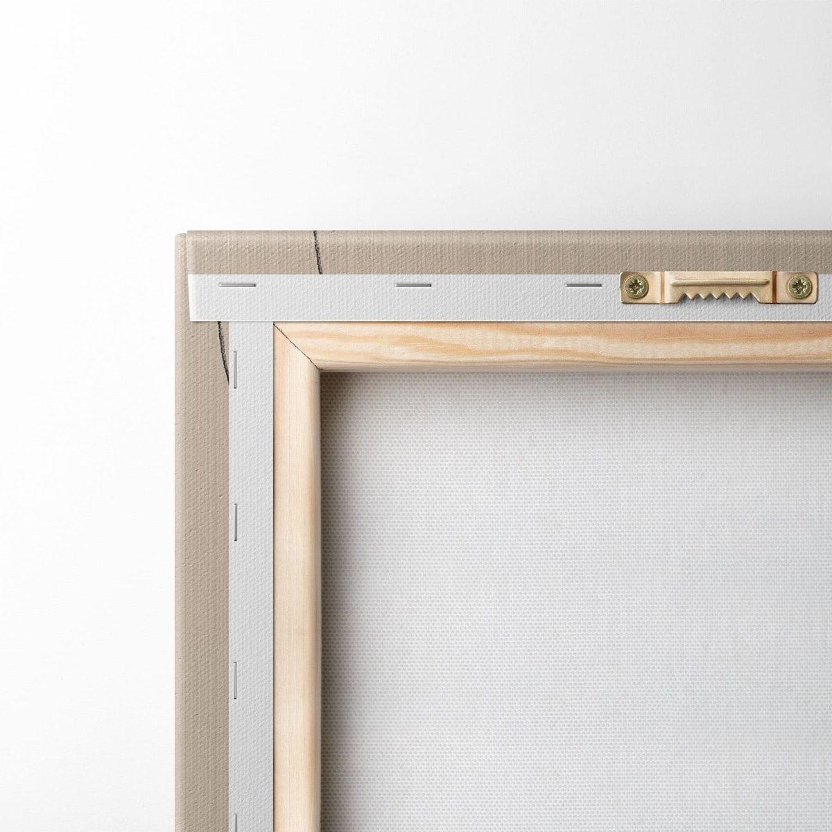 Minimalistická abstraktní kompozice — zadní strana