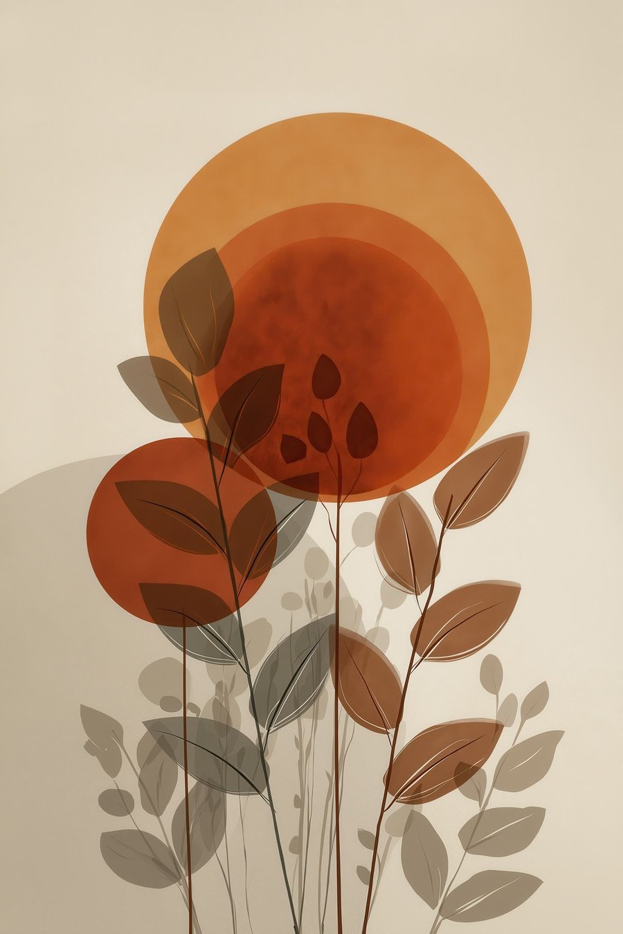 Boho motiv — celý design