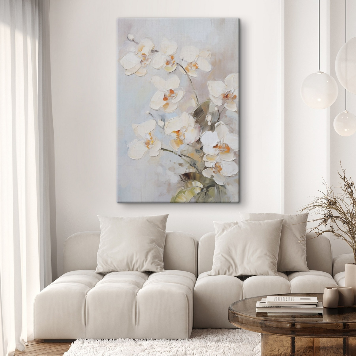 Orchideje v malířském stylu — interiér 2