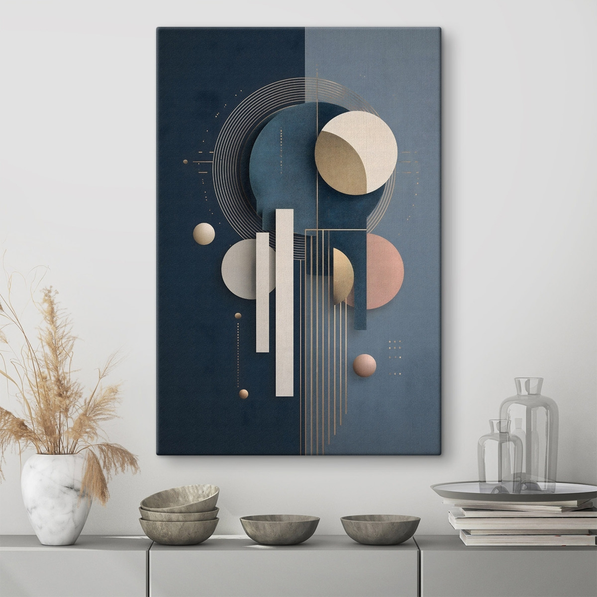 Abstraktní geometrie — interiér 1