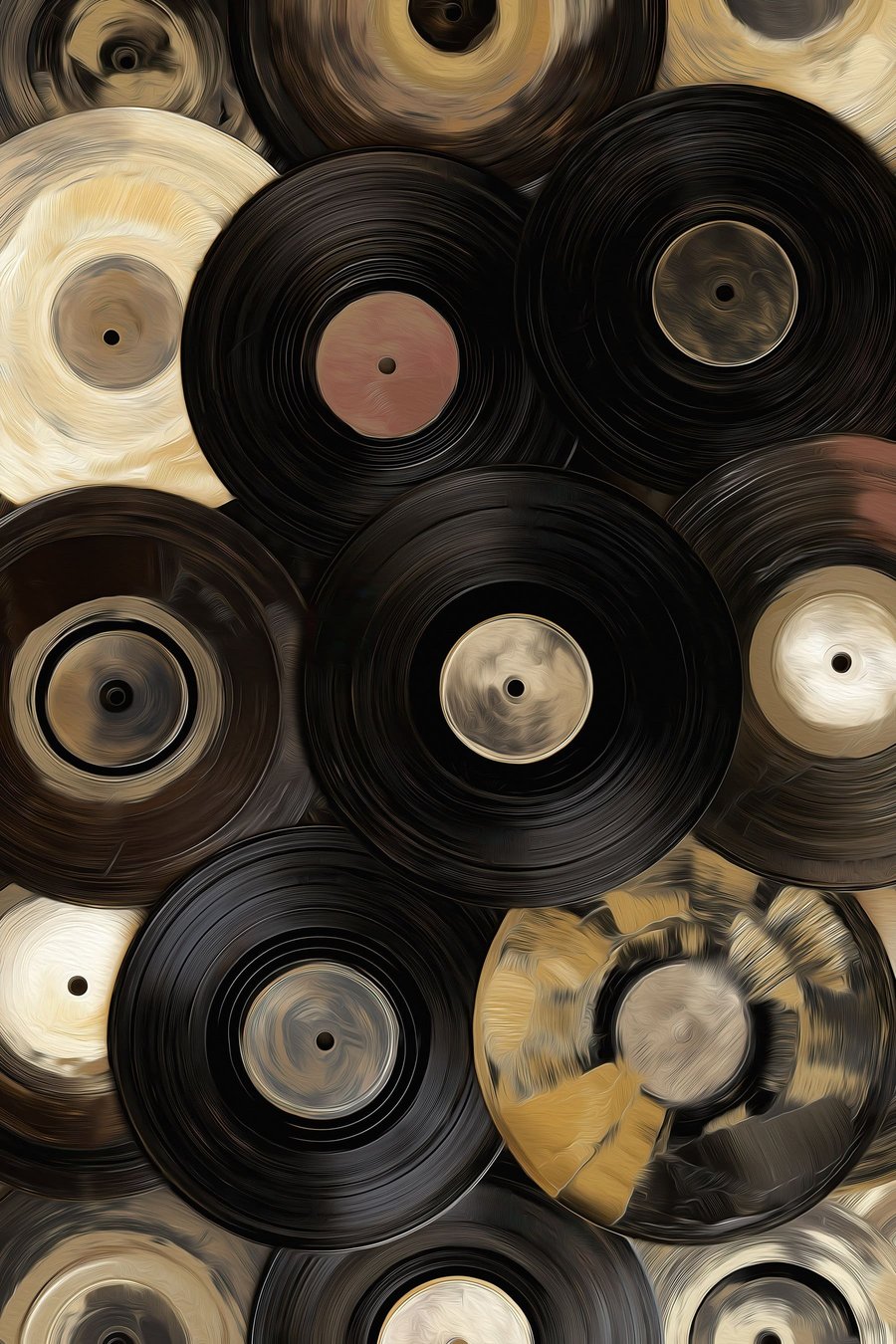 Vinyl — celý design