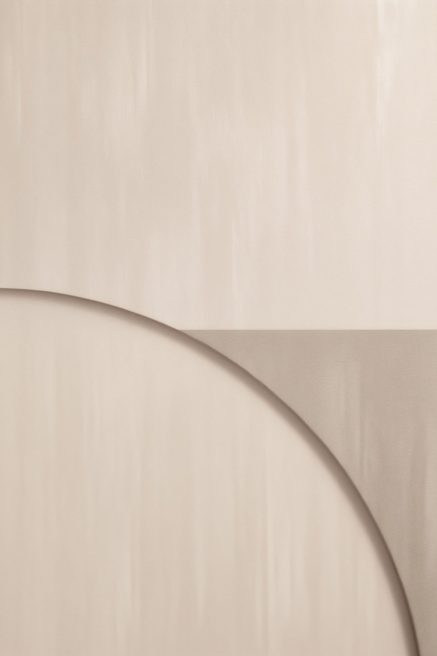 Minimalistická béžová kompozice — celý design