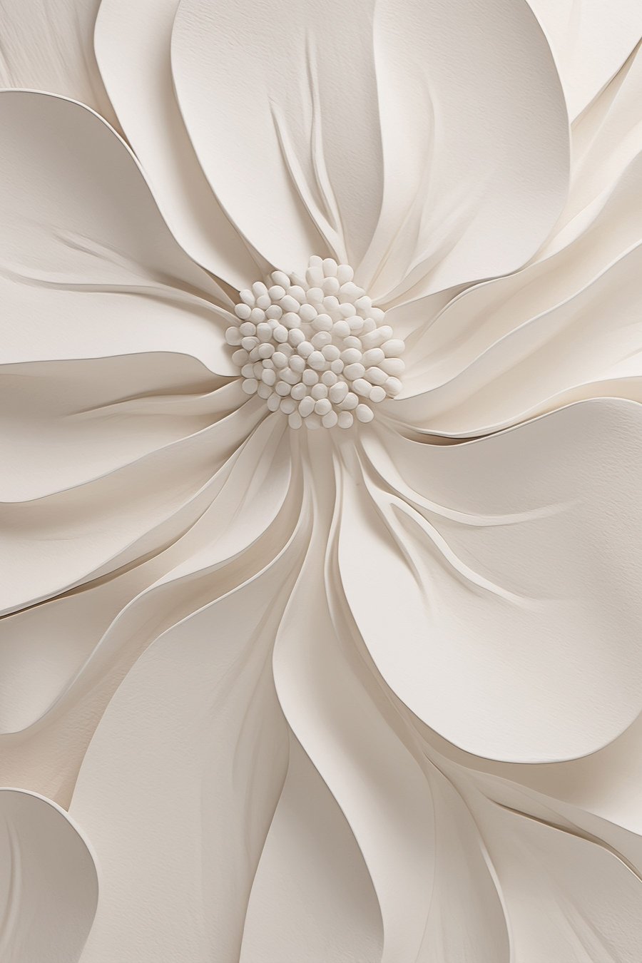 Detail bílého lístku — celý design