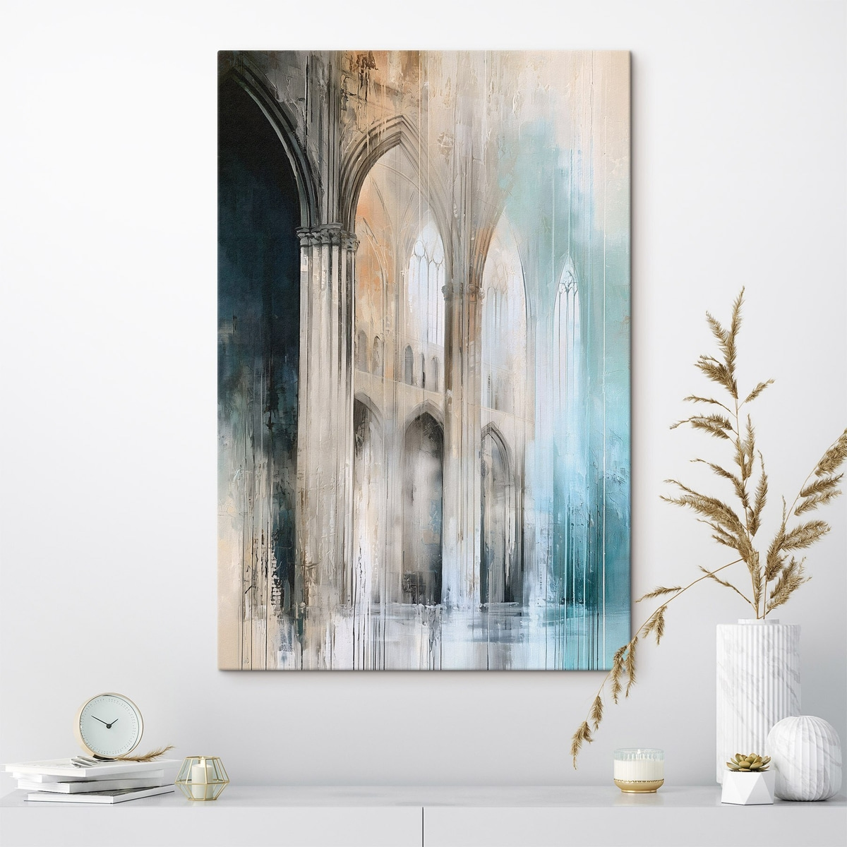 Architektonická abstrakce — interiér 1