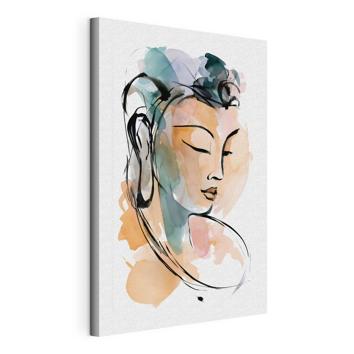 Buddha v akvarelu — zobrazení produktu