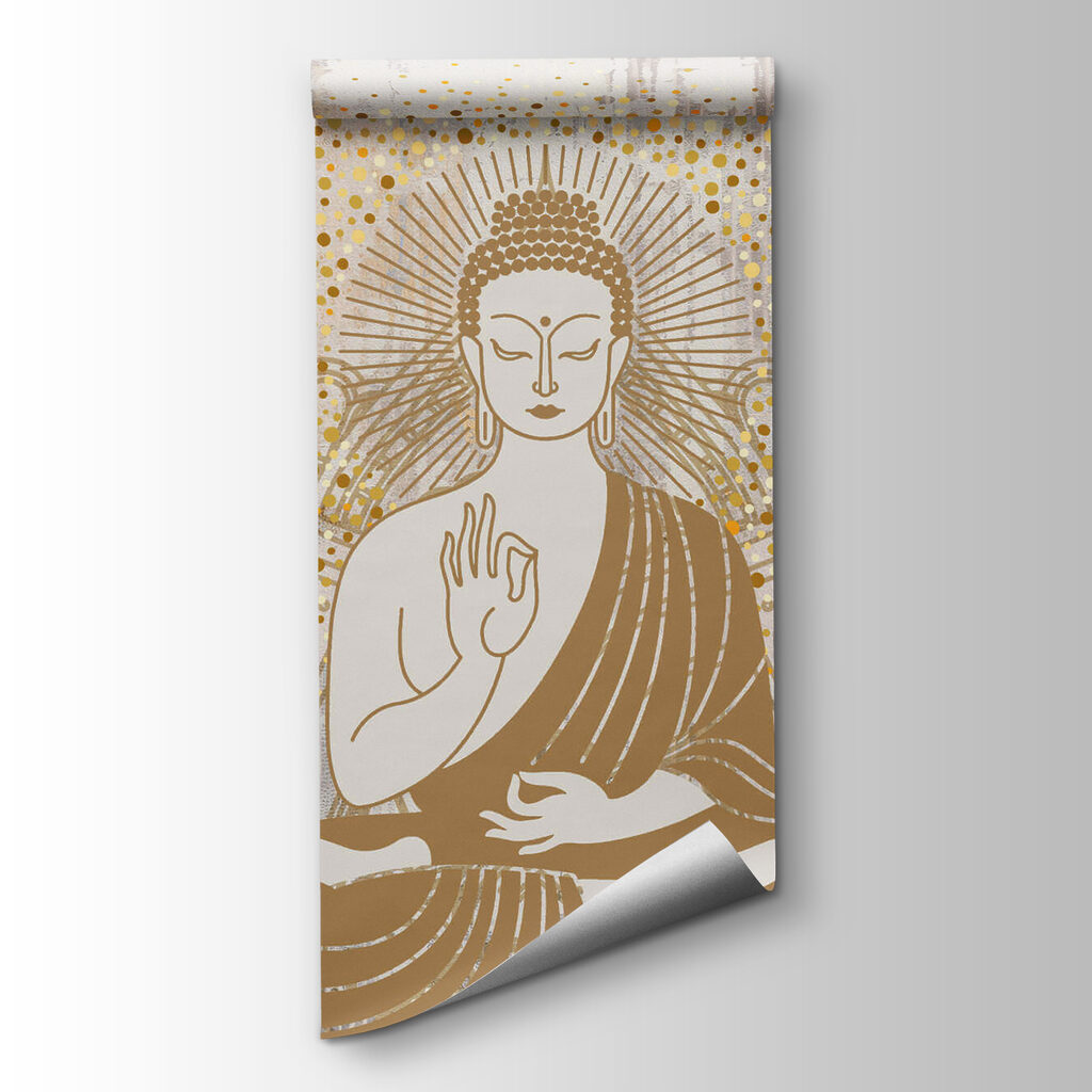 Buddha ve zlatých liniích — zobrazení produktu