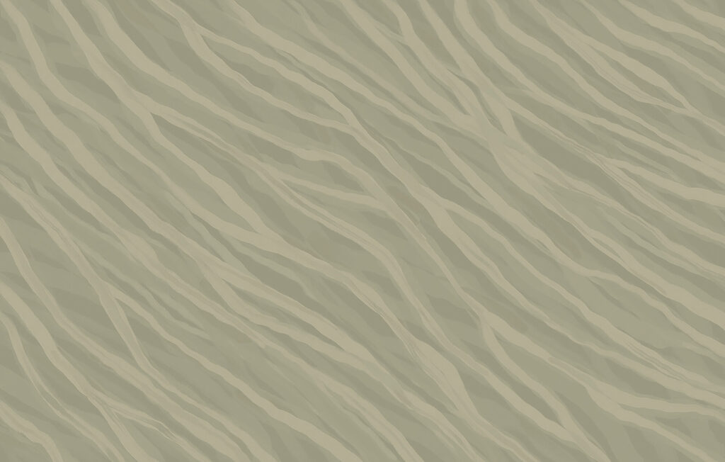 Šikmé šedozelené pruhy — celý design