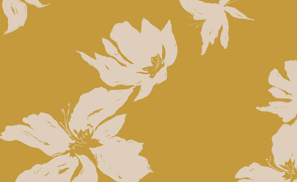 Siluety květů — celý design