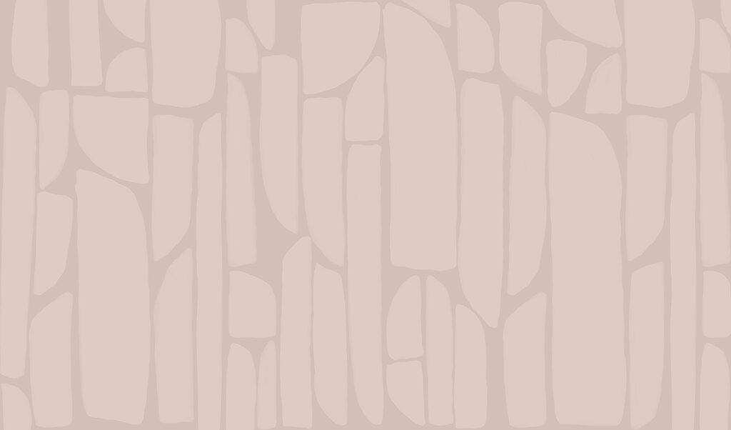 Růžová mozaika — celý design