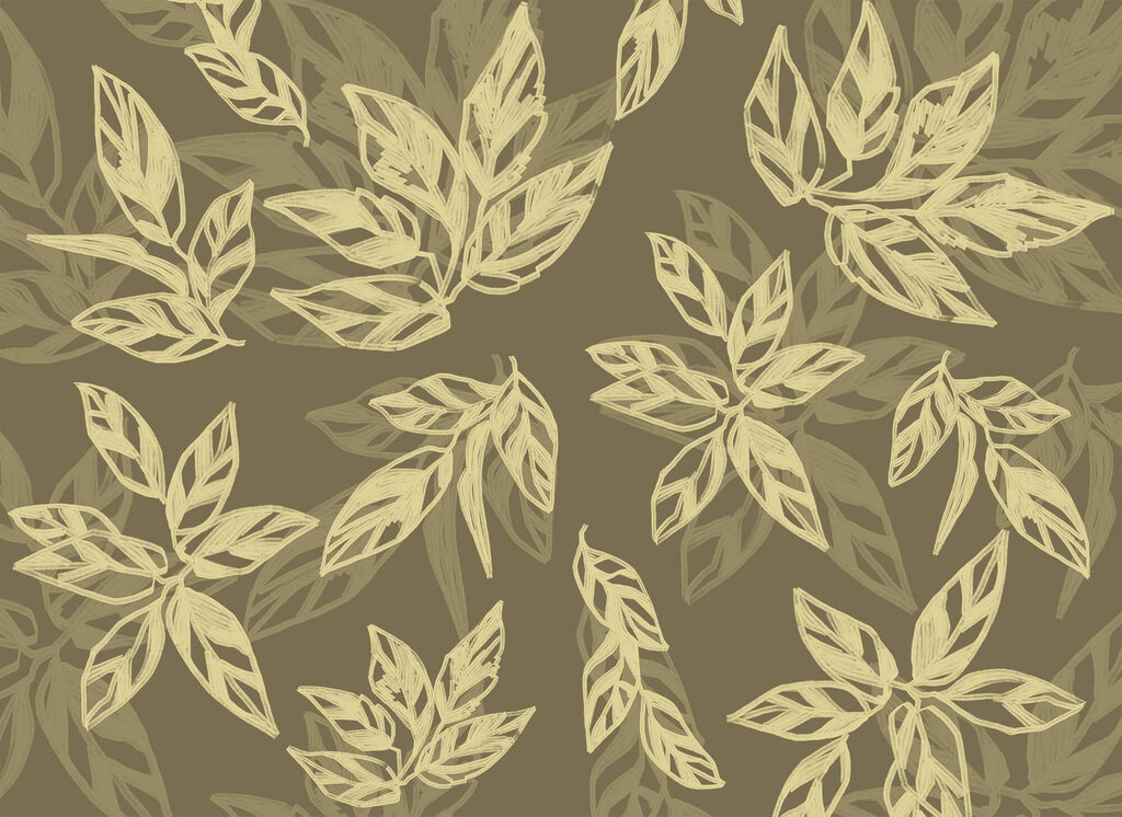 Stylizované listy — celý design