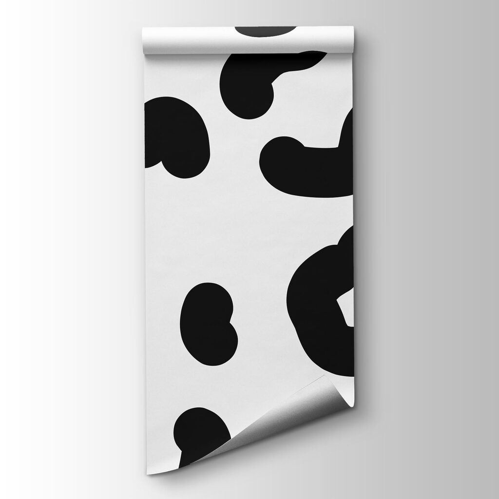Černobílé leopardí skvrny — zobrazení produktu