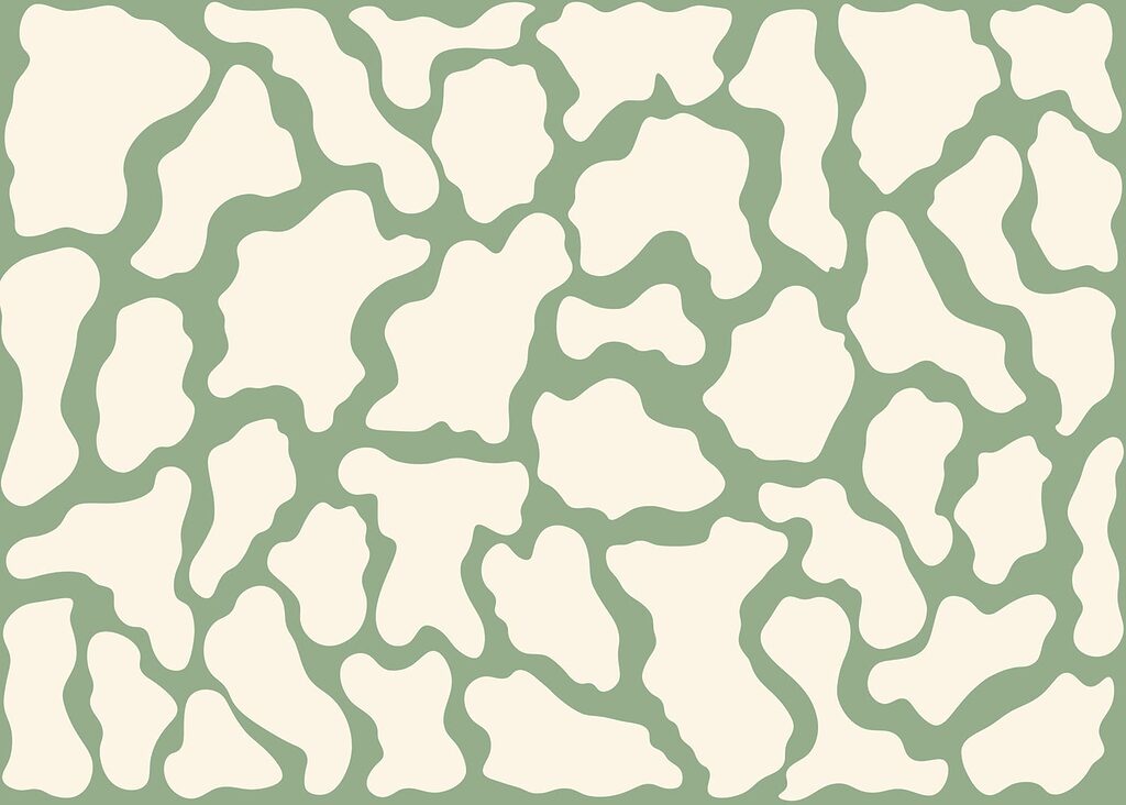 Pastelové skvrny — celý design