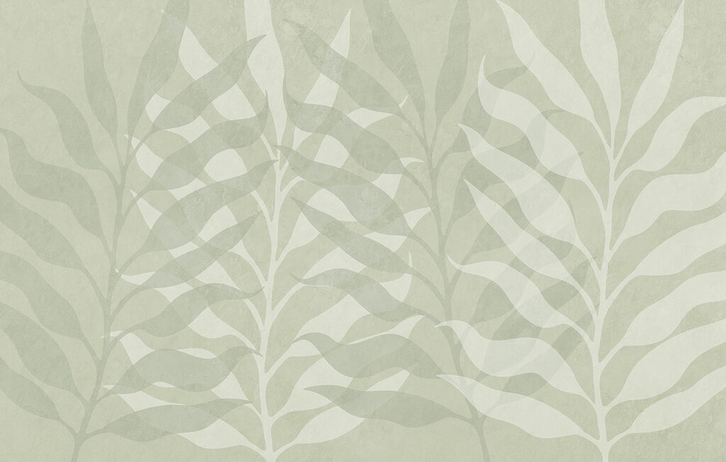Průhledné bílé větve — celý design