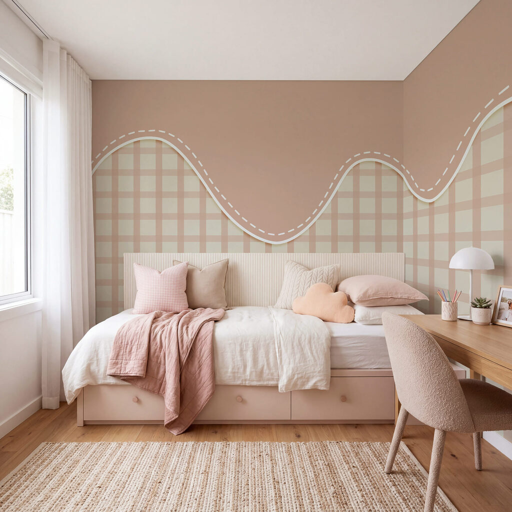 Vlnka nad kosočtverci — interiér 3