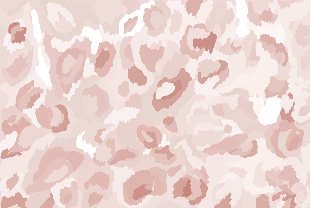 Skvrny jako leopardí vzor — celý design