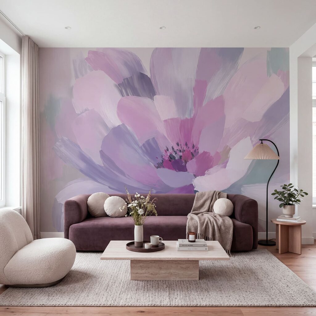Květ v širokých tazích — interiér 2