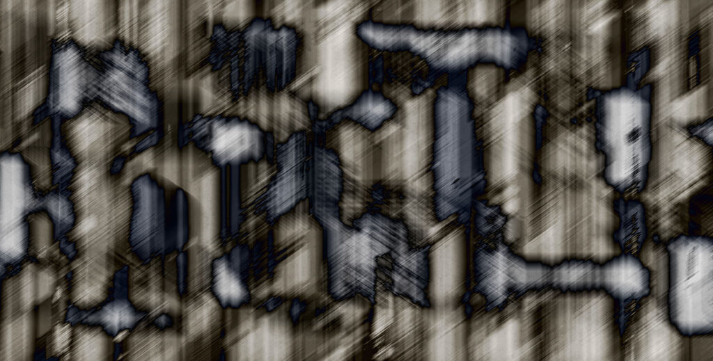 Rozostřená geometrie — celý design
