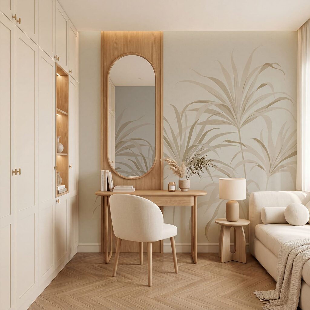 Palmové větve — interiér 1