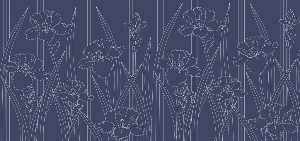 Květinové linie — celý design