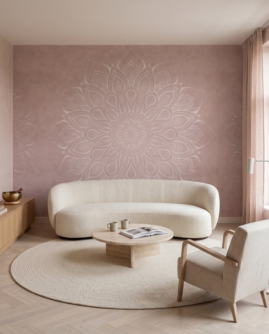 Květinová mandala — interiér 3