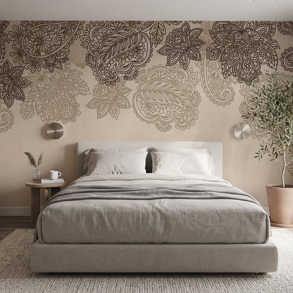 Paisley motivy — interiér 1