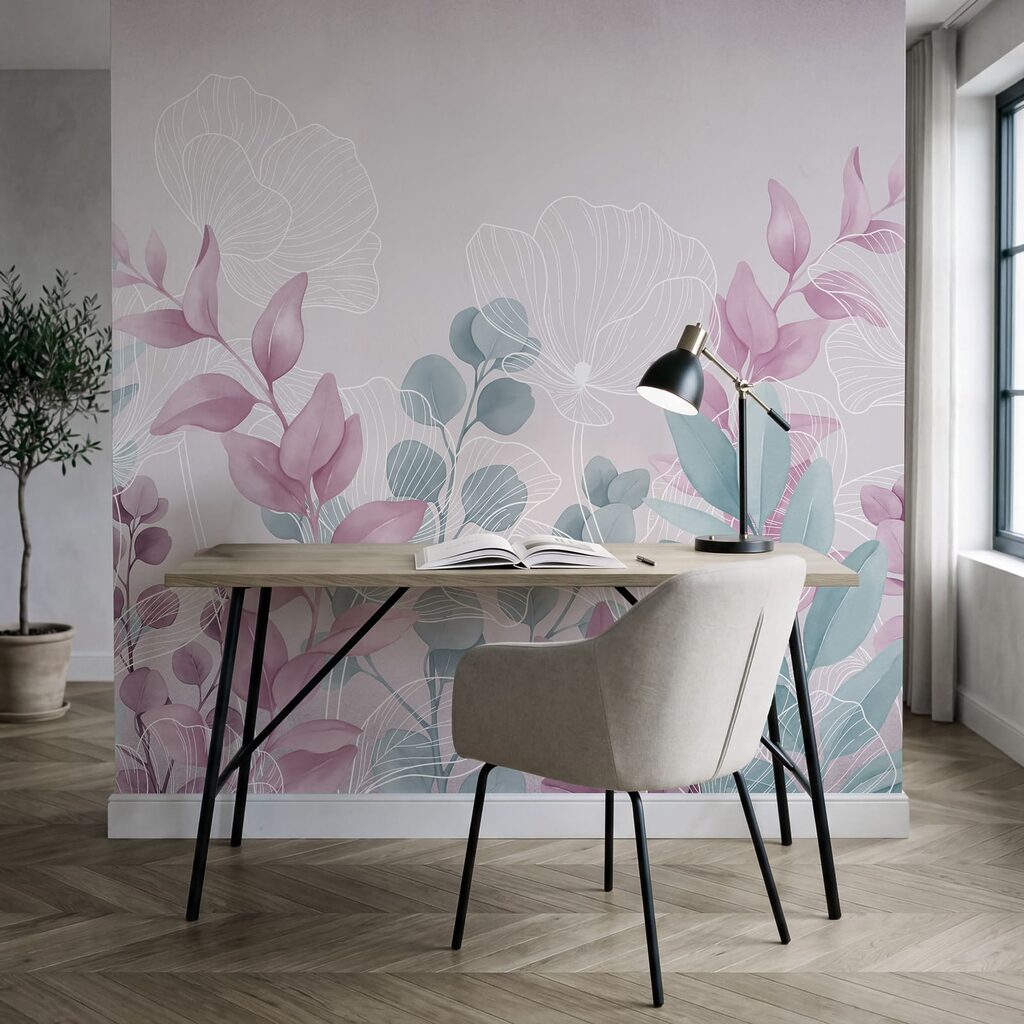 Stonky s bílými žilkami — interiér 5