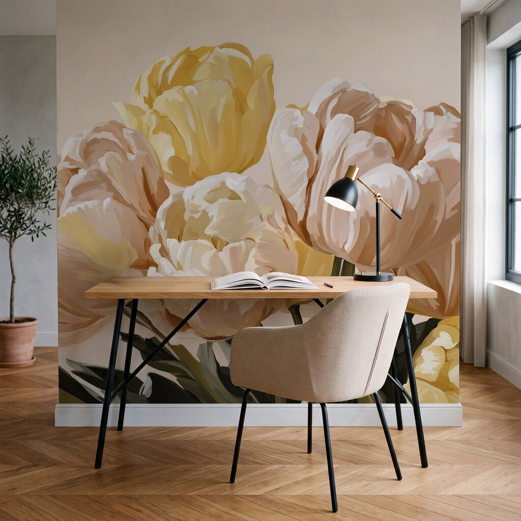 Náruč tulipánů — interiér 1