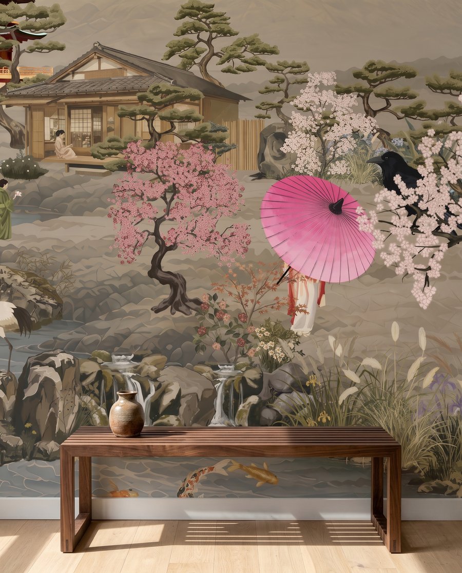 Pagoda před horou — interiér 6
