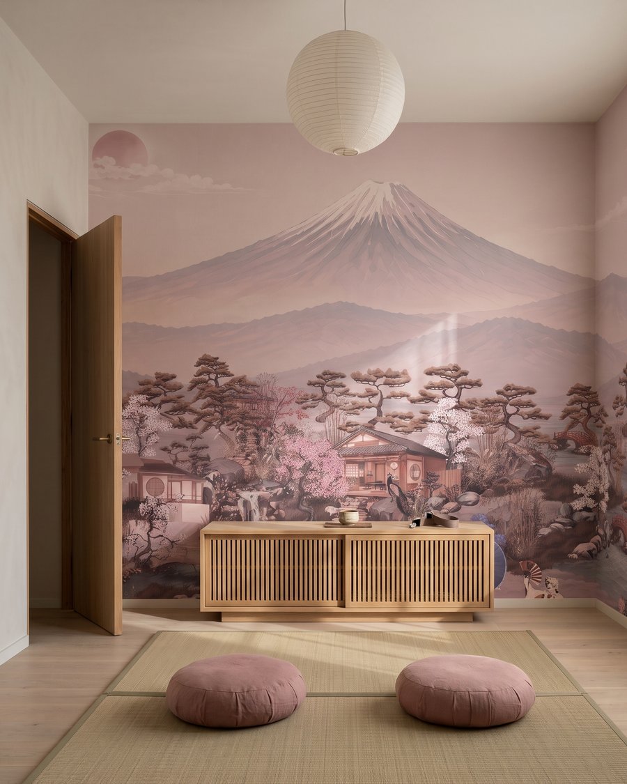 Pagoda před horou — interiér 6