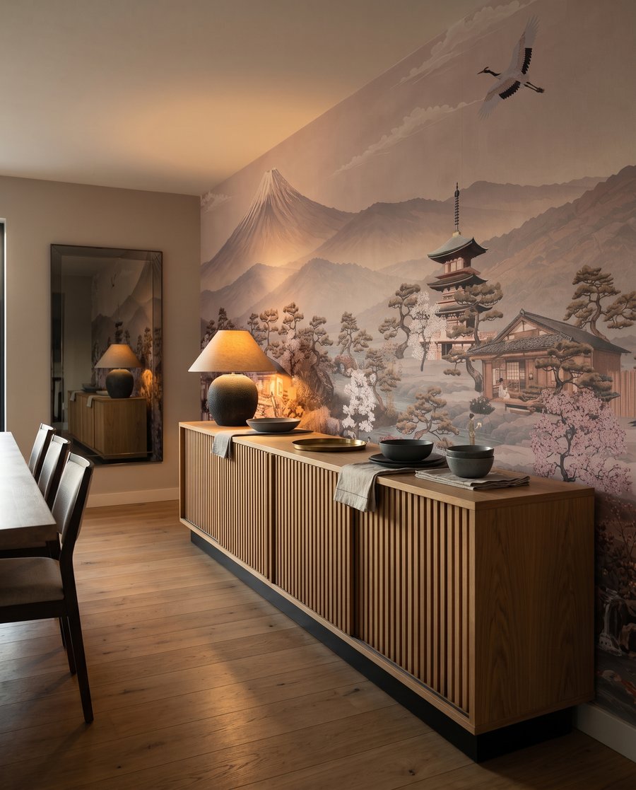Pagoda před horou — interiér 7
