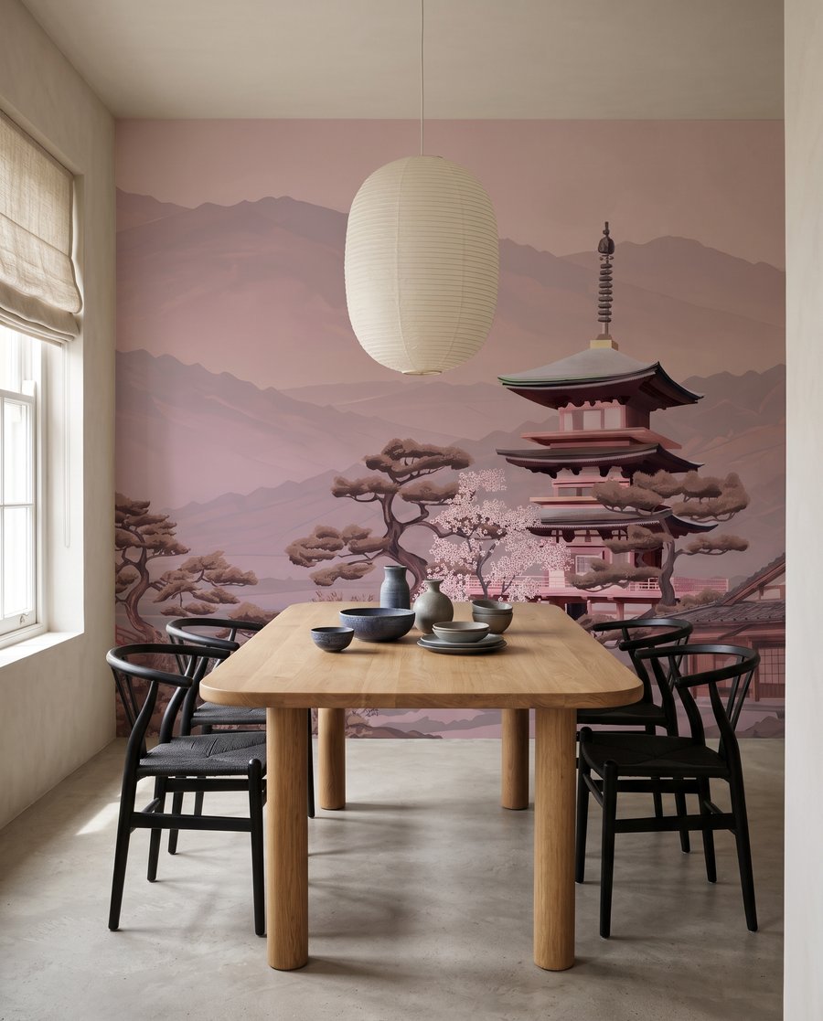 Pagoda před horou — interiér 8