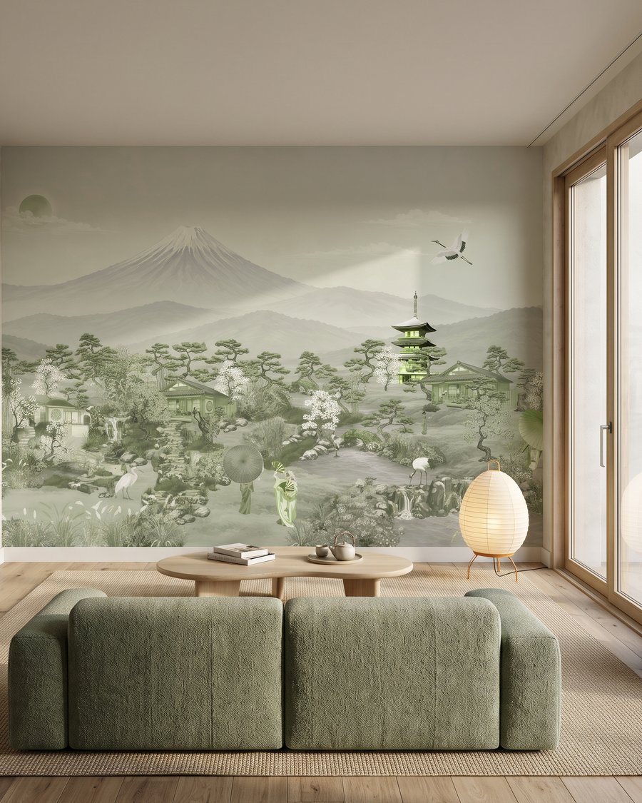 Pagoda před horou — interiér 2