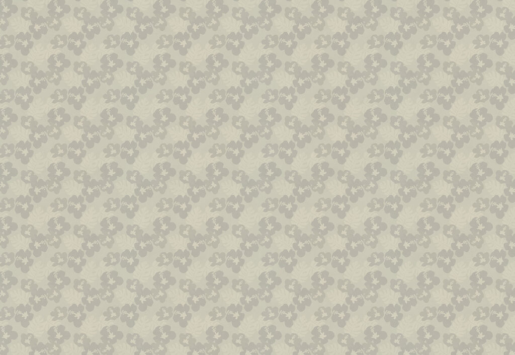 Květinové věnce v zeleni — celý design