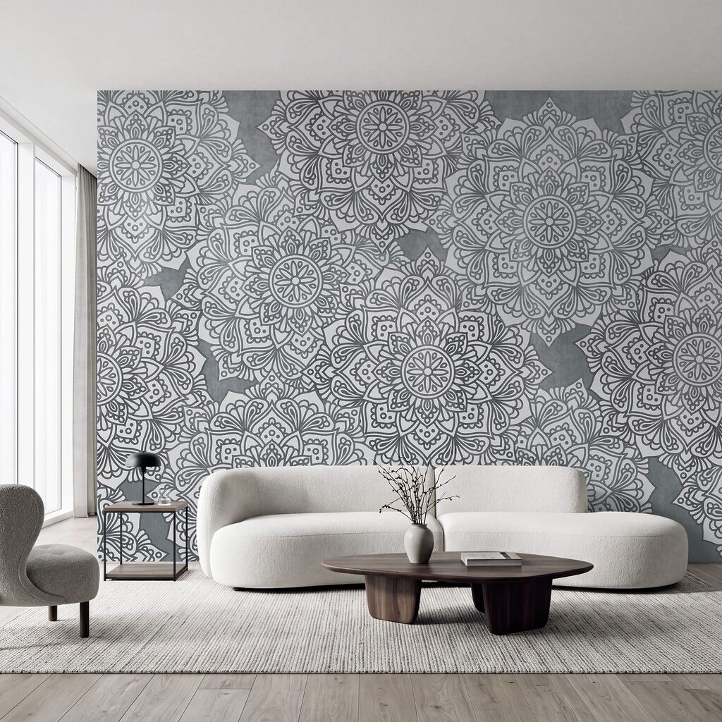 Krajkové rozety ve vrstvách — interiér 2