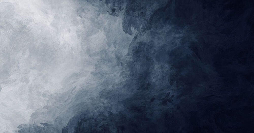 Modrá přechází do bílé — celý design