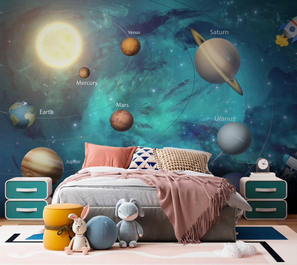 Planety kolem rakety — interiér 2