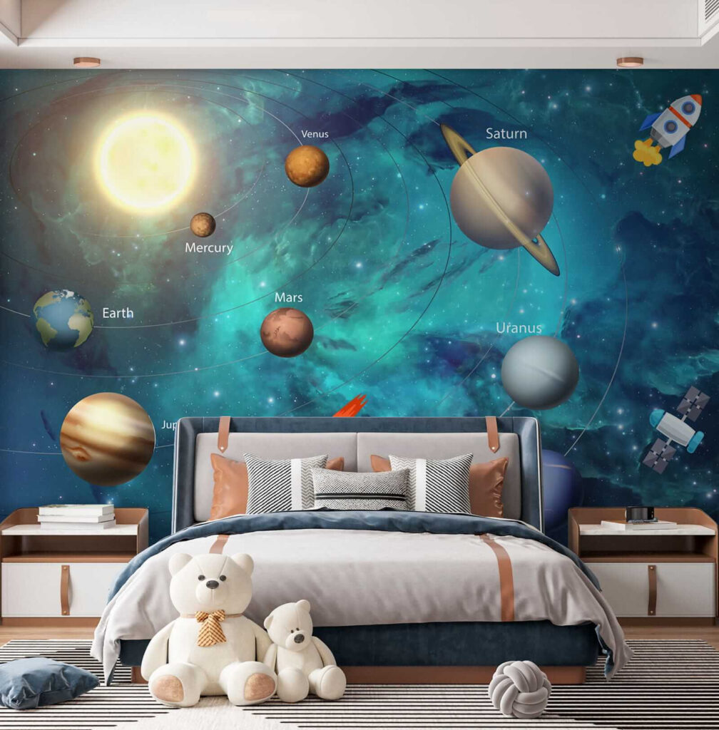 Planety kolem rakety — interiér 6