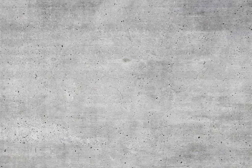 Šedý efekt betonu — celý design