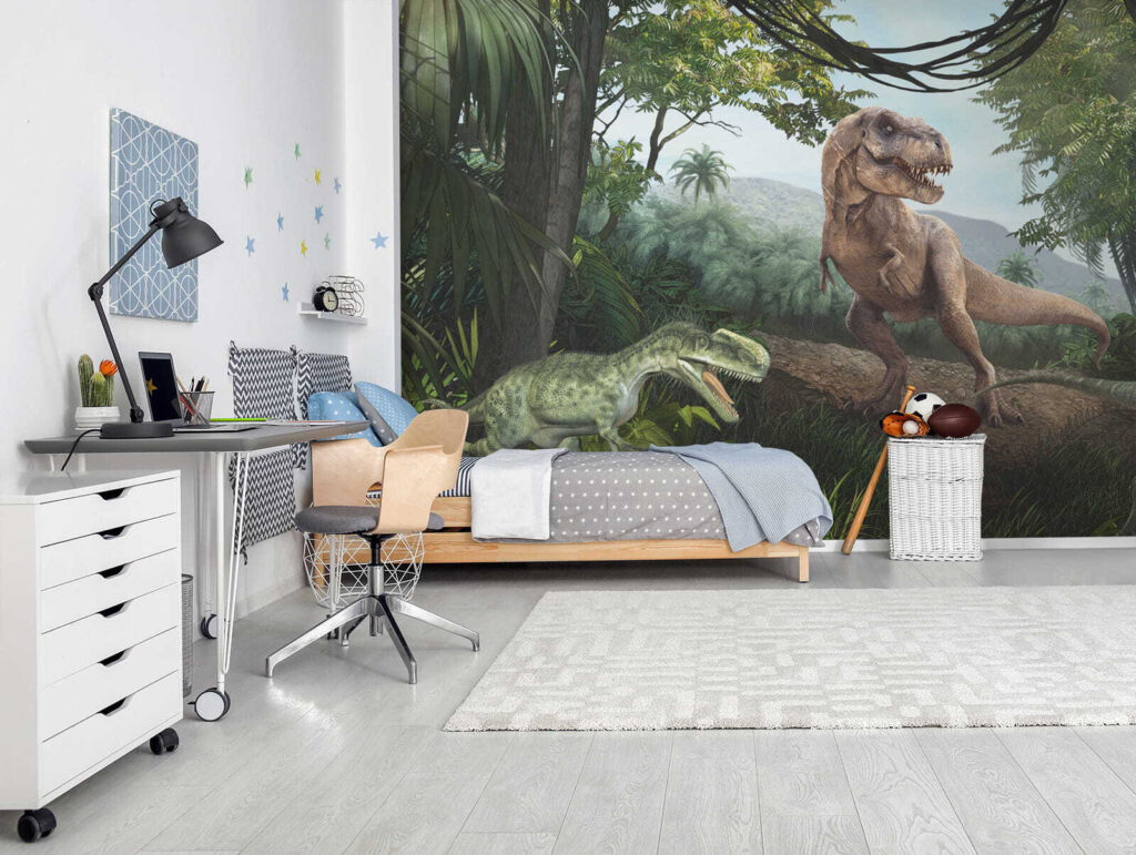 Dinosauři na lesní skále — interiér 3