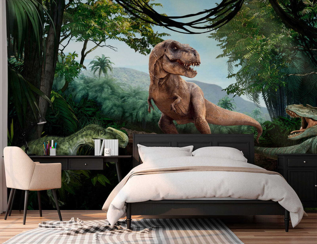 Dinosauři na lesní skále — interiér 4