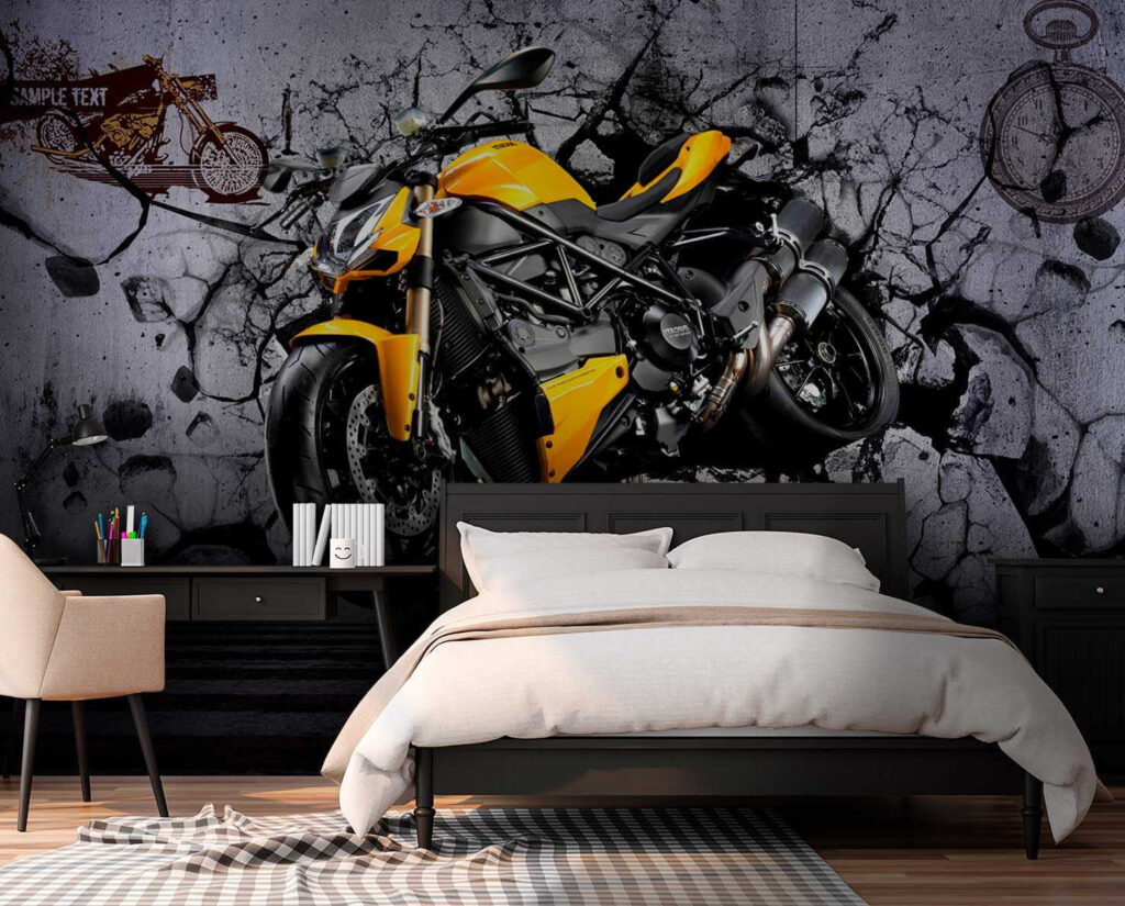 Motorka u zdi — interiér 2