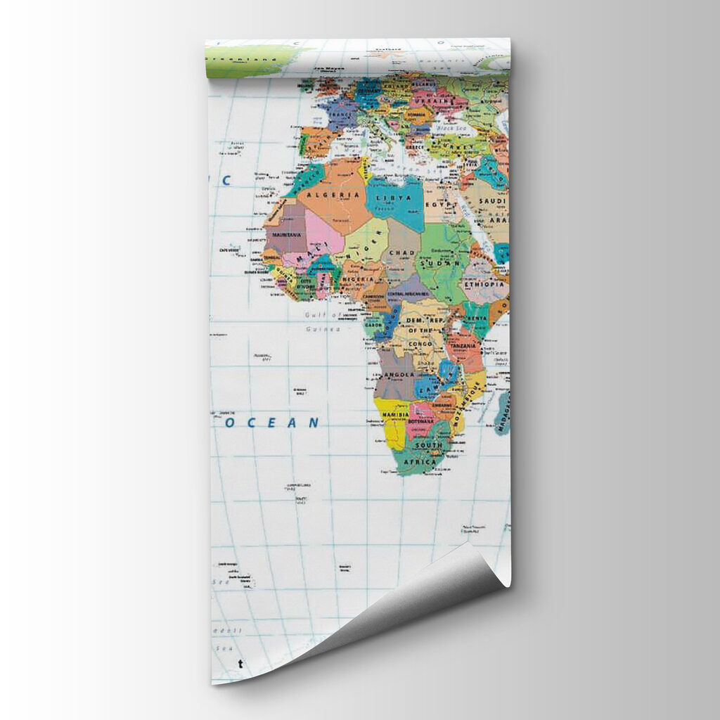 Barevná mapa s mřížkou — zobrazení produktu
