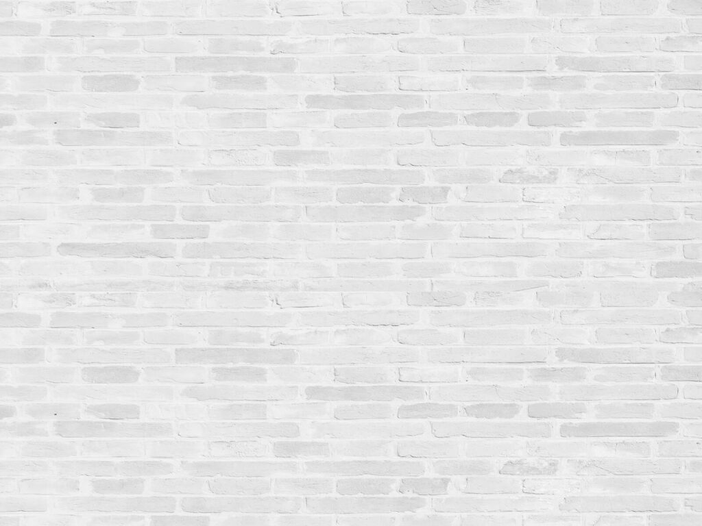 Bledě bílé cihly — celý design