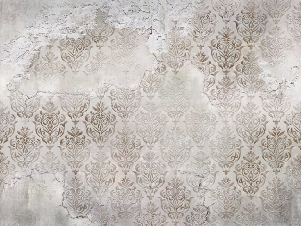 Staré ornamenty pod nátěrem — celý design