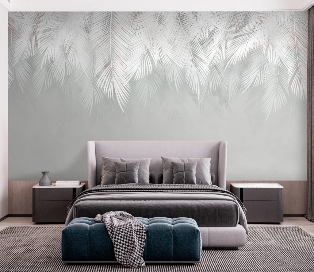 Bílé palmové větve — interiér 6