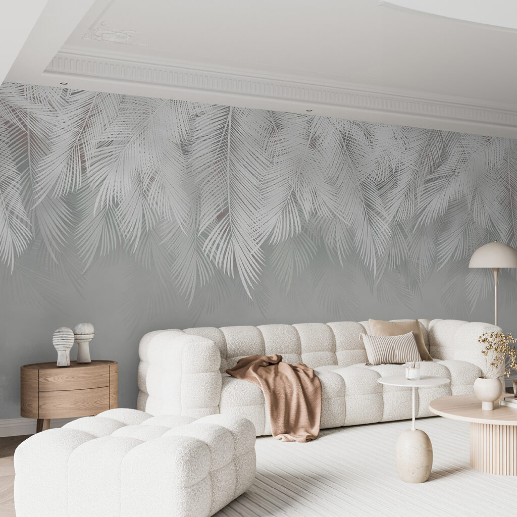 Bílé palmové větve — interiér 10